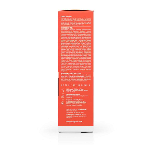 FOLIGAIN Hair Growth Shampoo + Conditioner Kit For Men - FOLIGAIN EUROPE