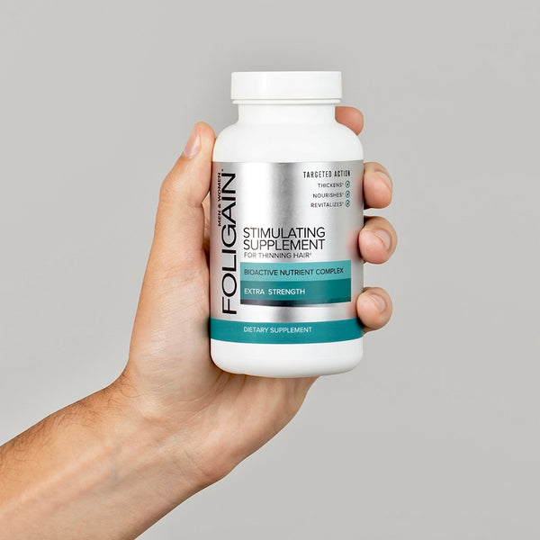 FOLIGAIN Stimulating Supplement For Thinning Hair 60 Caplets - FOLIGAIN EUROPE